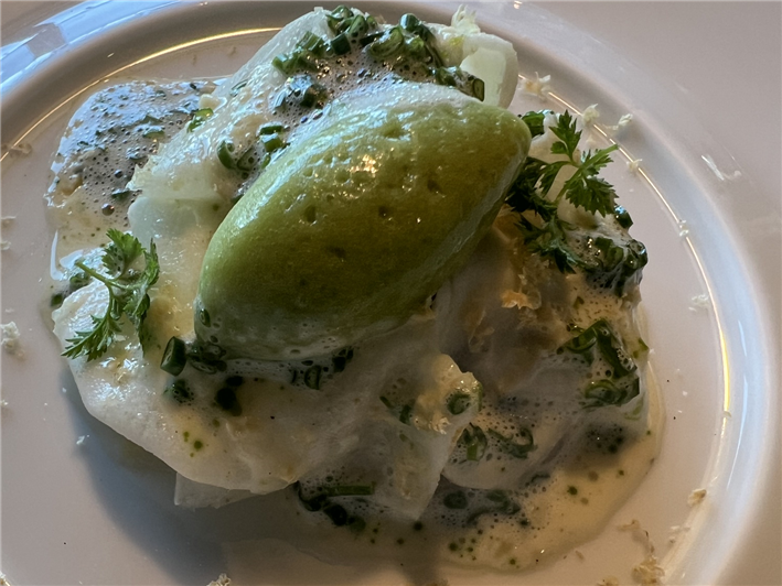 celeriac and scallop